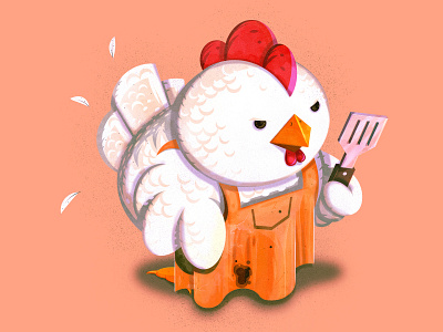 Chicken Illustrator Designs Themes Templates And Downloadable Graphic Elements On Dribbble