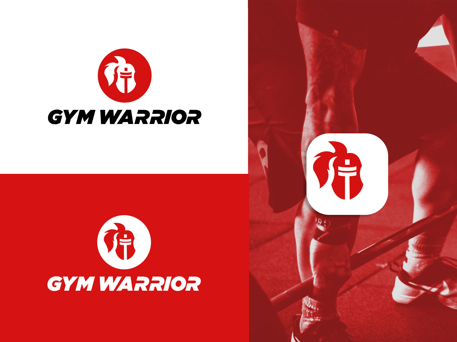 Gym Warrior brand theme for Sale! by Arsalart on Dribbble