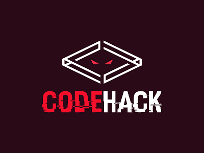 CodeHack logo for Sale! code code logo computer logo developer logo developing logo development flat design flat logo for sale hack hack logo hacker game hacker logo hacking logo logo design minimal design modern logo programming logo tech logo