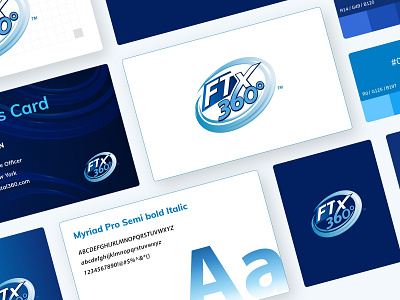 FTx 360 Digital Marketing Agency - Brand Guidelines branding creative design graphic design logo