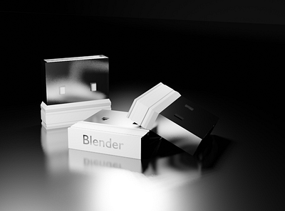 Mini USB WIFI adapter Using Blender 3d art black blender blender3d ui