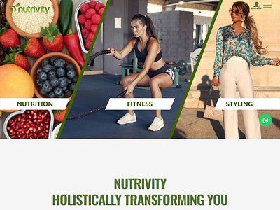 Nutrivity - Website