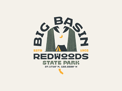Big Basin Redwoods State Park Badge