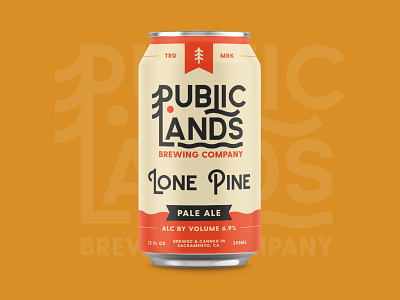 Public Lands Brewing Co. - Beer Label