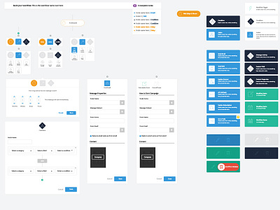 Workflows Control Sheet automation control sheet design ux ui workflows