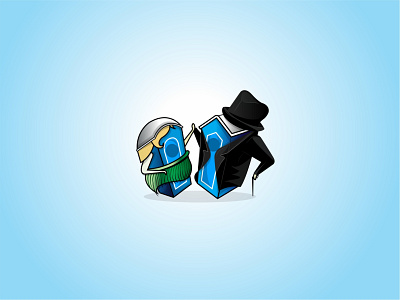 Porta Potty Mascot illustration mascot design mascot logo vector