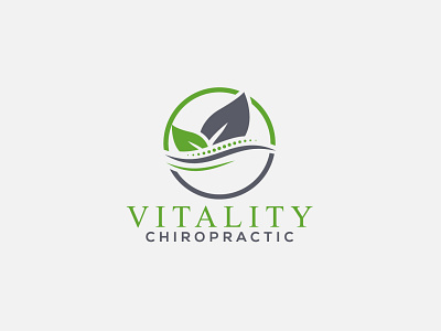 Chiropractic Clinic logo branding design graphic design icon logo vector