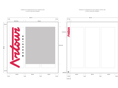 Inserto - Artour Magazine design editorial design graphic design typography