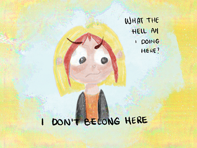 Nirvana design drawing girl girl illustration illustration procreate sketck
