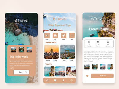 Travel app app ui design figma mahdi miad miad web mobile app travel travel app travel project ui ui design
