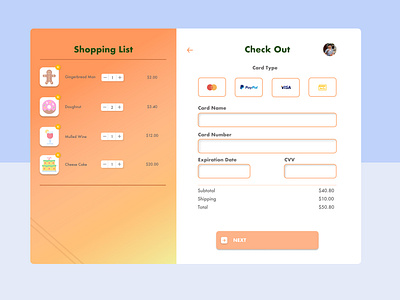 DailyUI Challenge 02- Checkout