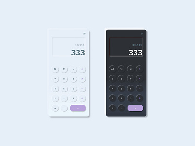 Dailyui challenge 04 - Calculator dailyui dailyui 001