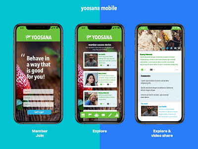 Yoosana | UX-UI & Mobile web app branding design icon identitiy logo mobile design ui ux