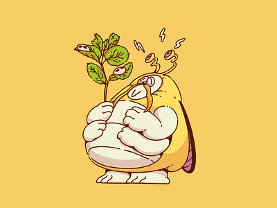 Character design / Koorogi cartoon cartoonshow characterdesign chubby cute illustrations insect nature peace
