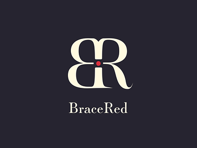 BraceRed Logo bracelet bracered brand color colors jewellery logo