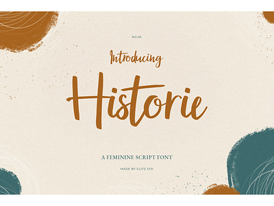 Historie Feminine Script Font