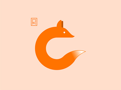 Fox adobe illustrator brand identity design fox logo foxlogo graphicdesign icon logo logo design minimal orange logo