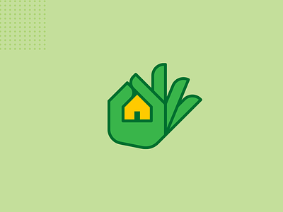 Real estate logo concept. auction branding concept flat house icon logo property real estate vector