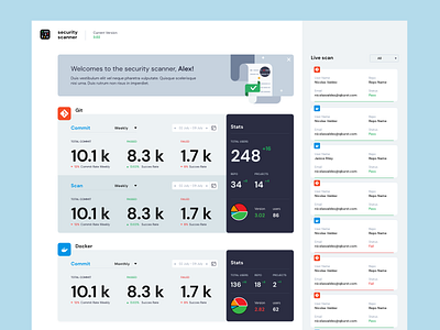 Security Scanner Dashboard