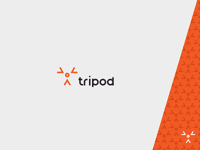 Tripod branding logo tripod