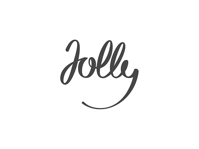 Personal Identity : Jolly branding concept icon idea logo mark personal identity simple smile symbol typography