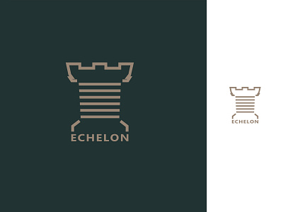 Echelon — Logo branding flat icon illustration logo logodesign logotype minimal minimalist minimalist logo minimalistic typography
