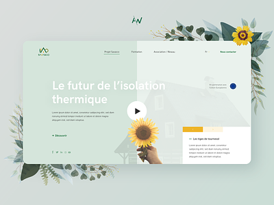 Ecological project Landing page