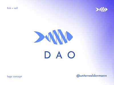 DAO Sushi Logo Design