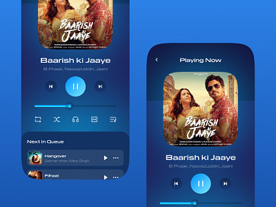 Music App Screen Exploration | UI/UX