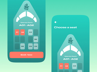 Flight Booking | App UI/UX animation branding dark mode darkmode design graphic design illustration logo mobile typography ui