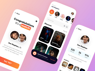 Social Dating App | UI/UX Design