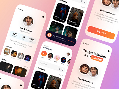 Social Dating App | UI/UX Design