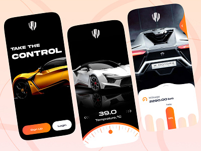 Car App UI/UX | Lykan Hypersport