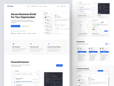 Flowmail - Email Client Landing Page
