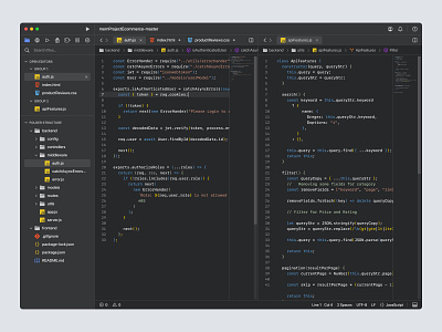 XStudio - Code Editor App Dark app code code editor dark dekstop developer editor programming snippet text editor ui ux