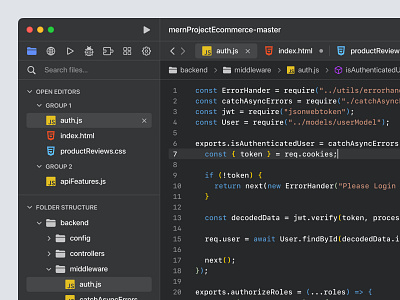 XStudio - Code Editor App Dark by Rayfan Tio Saputro for Keitoto on ...