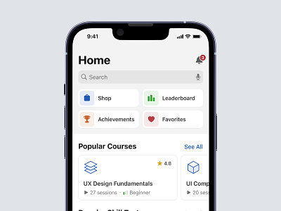 Blajar - UX/UI Online Learning Mobile App