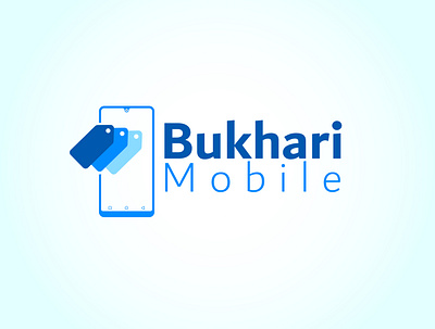 Bukhari Mobile Logo branding design icon icons illustration logo logo design logo mark logodesign logos vector
