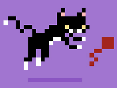 Pixel Art Cat