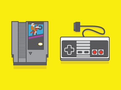 Nintendo Entertainment System by tcbrooks06 on Dribbble