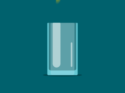 Filling a glass after effects animation glass illustration liquid motion