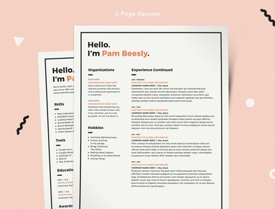 Modern Resume Template | CV Template | Cover Letter | References by ...