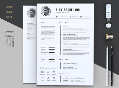 Creative Resume Template, Modern Resume Template creative design cv design cv template professional resume resume resume template