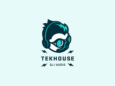 Tekhouse Covid-19 Mascot audio caricature character covid covid-19 covid19 dance dj edm electronic futurist headphones mascot modern music rave tech techhouse techno technology