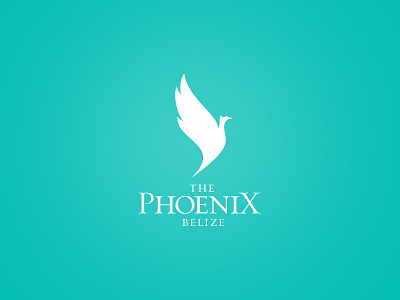 The Phoenix Belize aqua aquamarine belize bird hospitality hotel mythology phoenix resort teal tropical wings