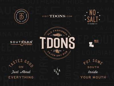 T·Don’s Brand Identity & Elements