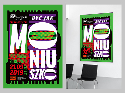 To Be Like Moniuszko poster design