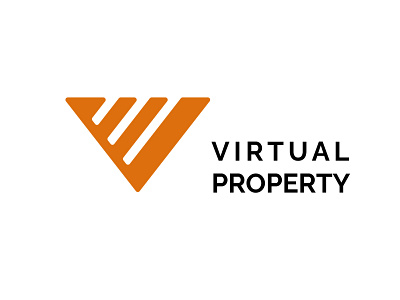 Virtual Property Logo logo logo design logo type logodesign logos logotype print property property logo rai tahir