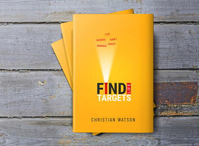 Find Life Targets Book Cover book design graphic design