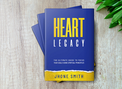 Heart Legacy Book Cover book cover book cover design cover design design graphic design heart rai tahir